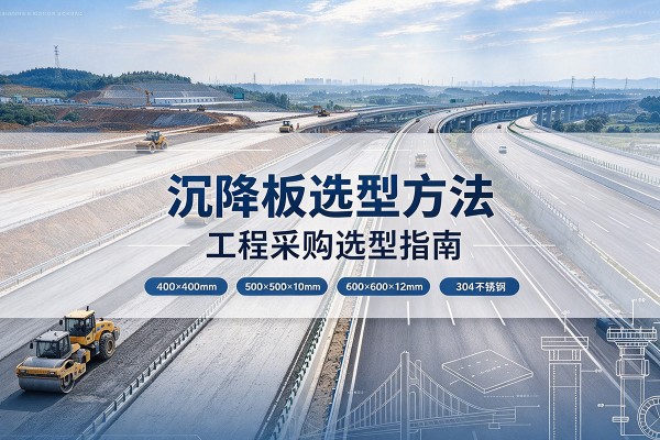 咸阳沉降板选择方法