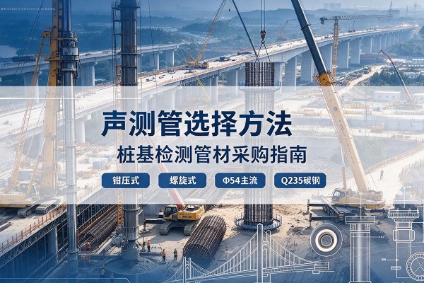 咸阳声测管选型标准