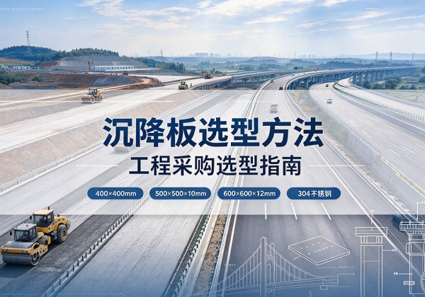 咸阳沉降板选择方法