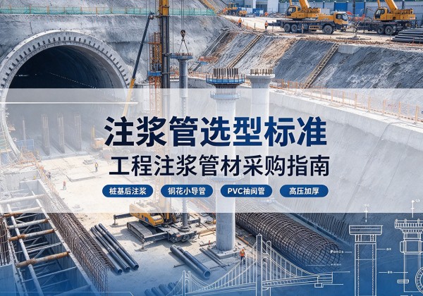 咸阳注浆管选型标准