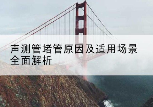 咸阳声测管堵管的主要原因有哪些？-声测管堵管原因及适用场景全面解析